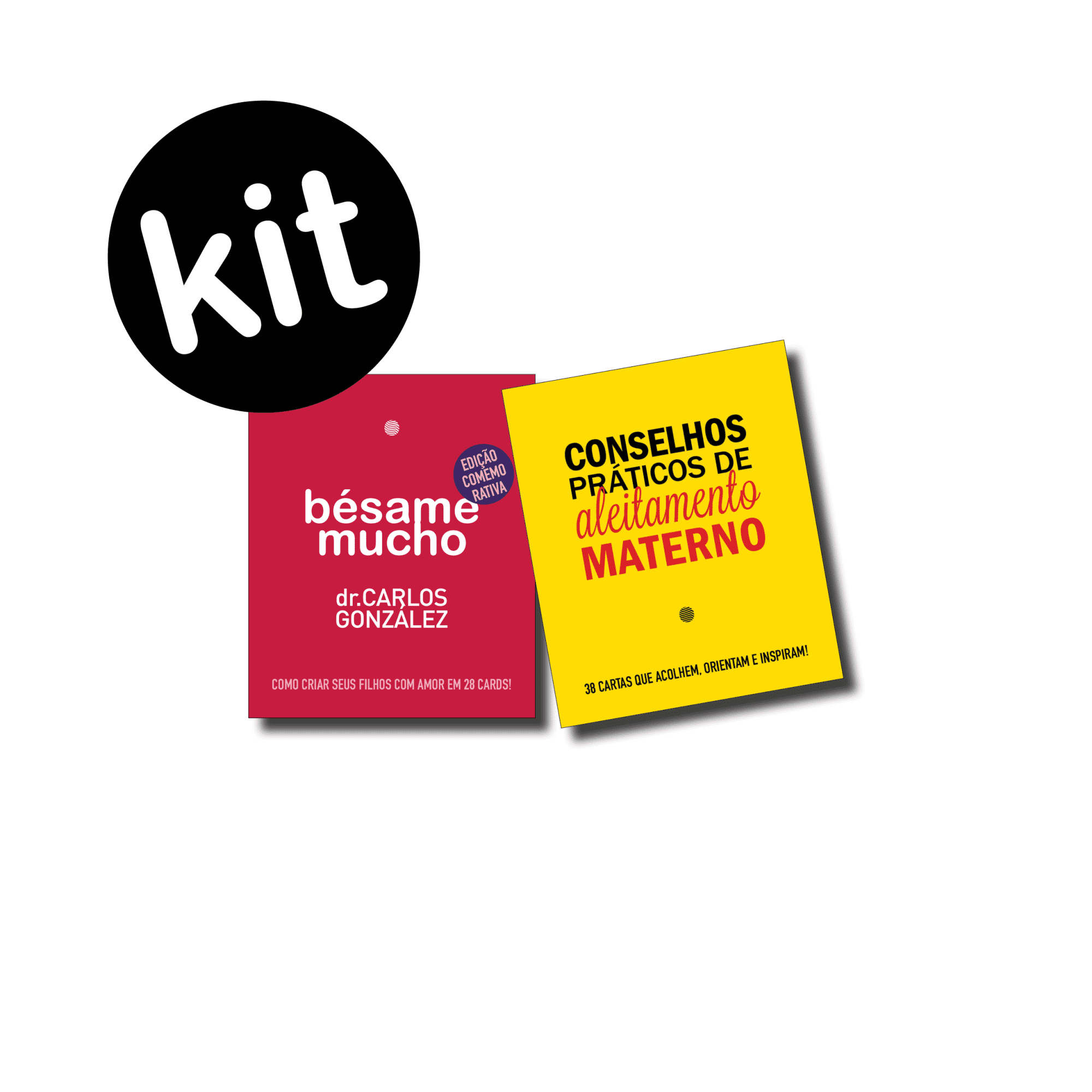 KIT Frases que nutrem – Conselhos práticos de aleitamento materno + Bésame mucho (livro-baralho)