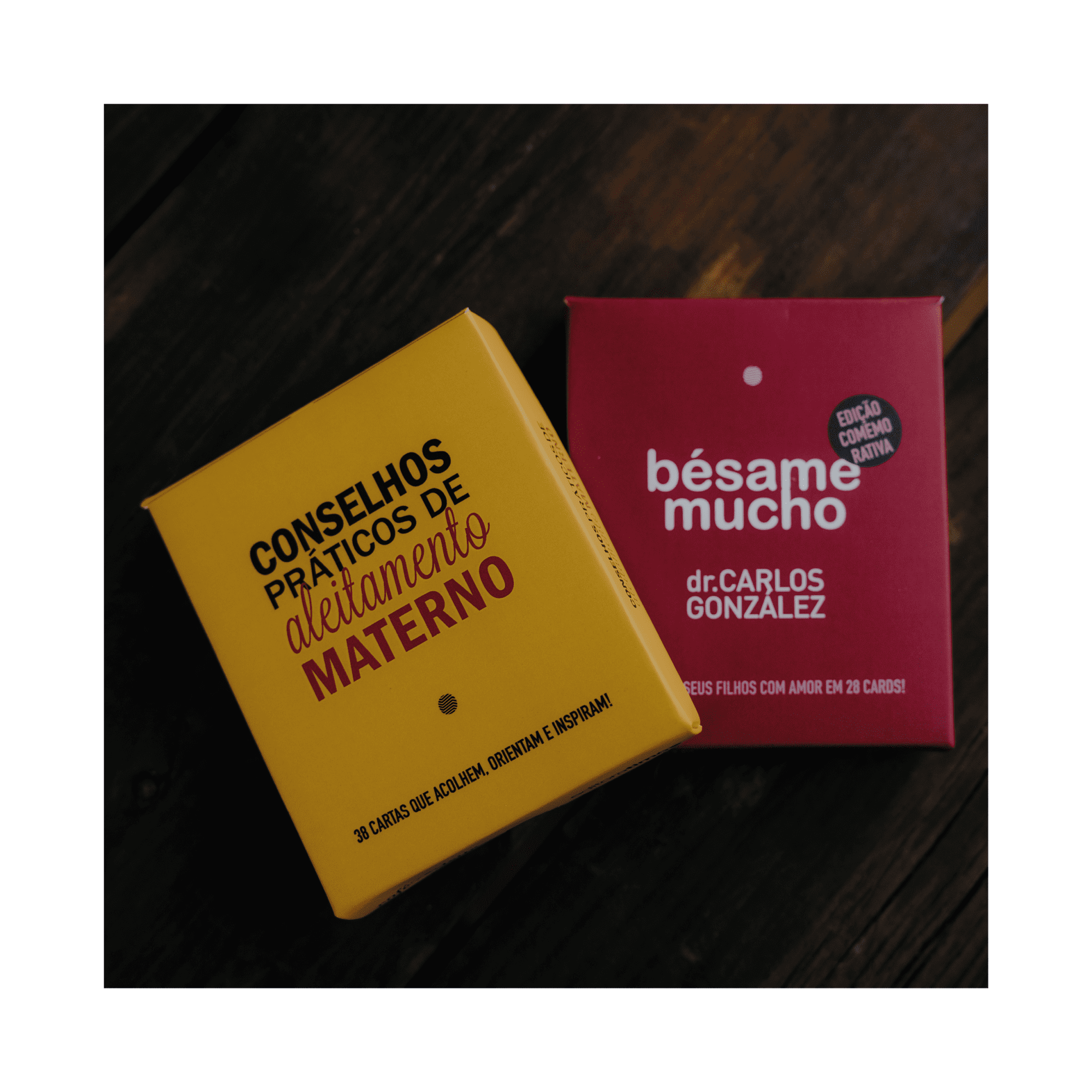 KIT Frases que nutrem – Conselhos práticos de aleitamento materno + Bésame mucho (livro-baralho)